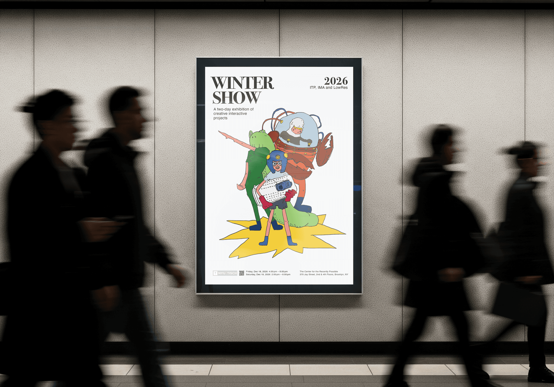 Winter Show Poster Mockup 1