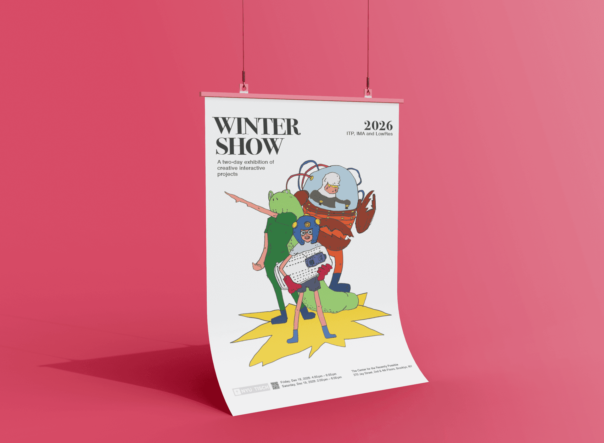 Winter Show Poster Mockup 2