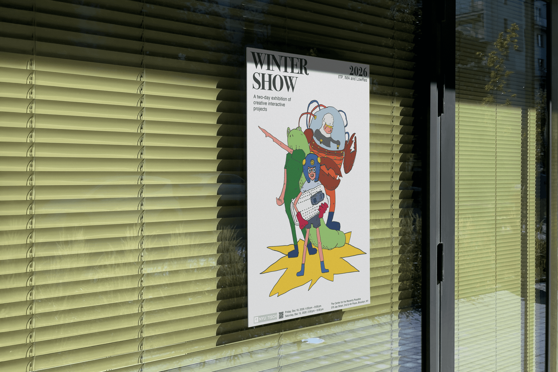 Winter Show Poster Mockup 3
