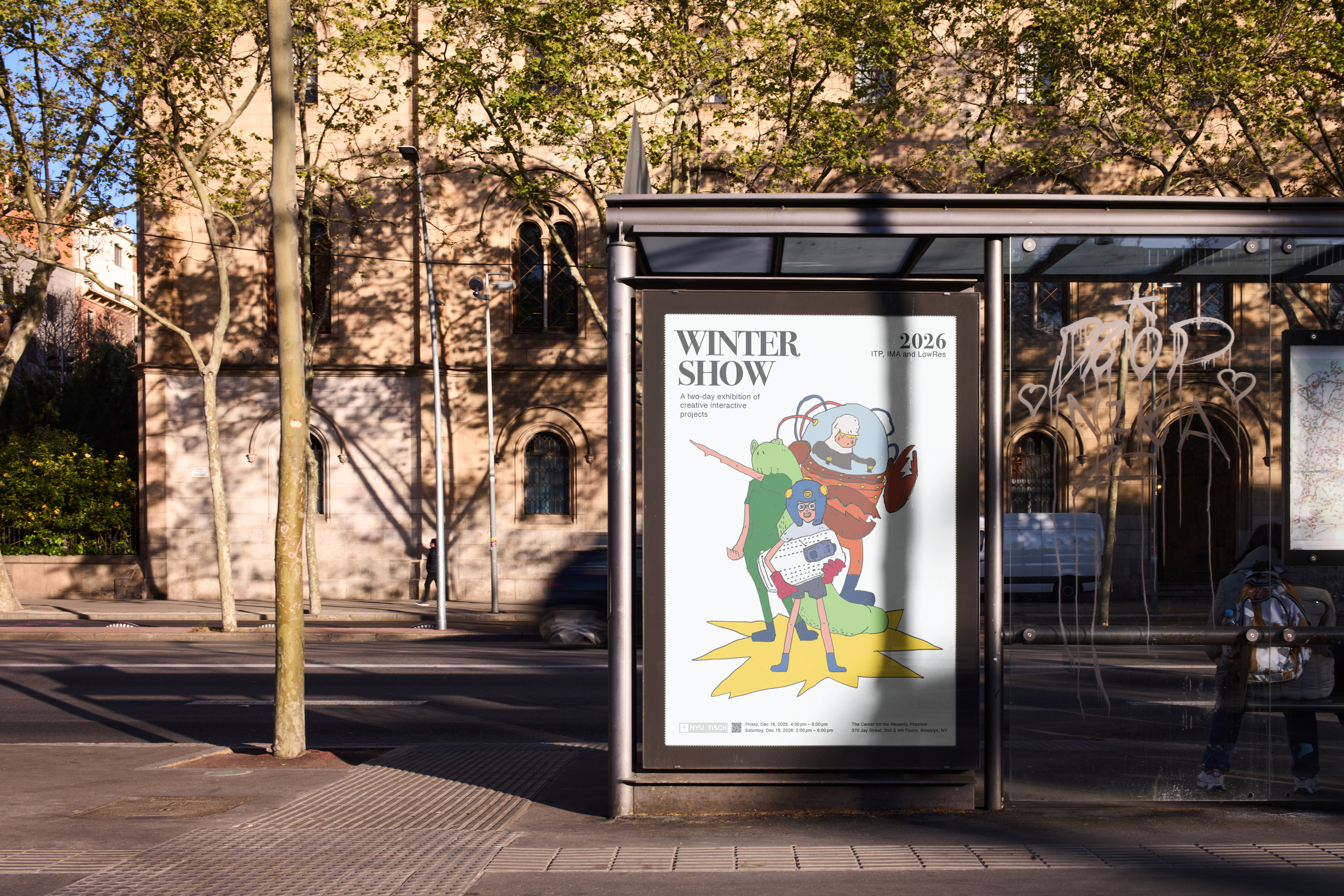 Winter Show Poster Mockup 4